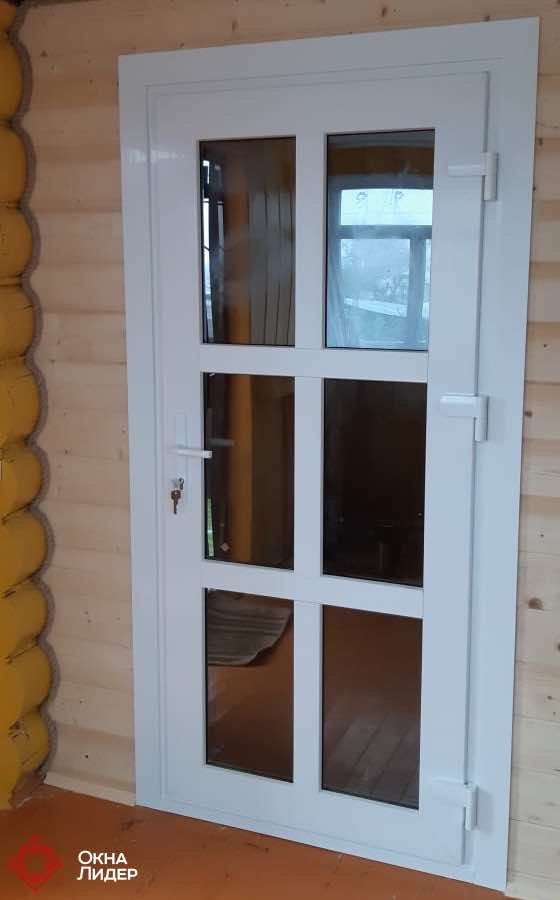 Входные двери со стеклопакетом – стильное решение для загородного дома